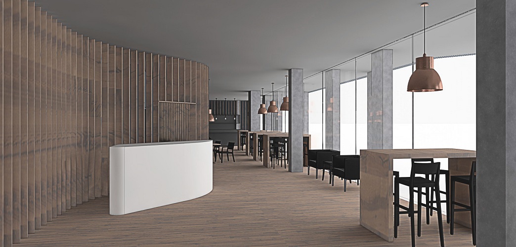 Umbau Raiffeisen Bank: Raiffeisen Lounge, Burgdorf
