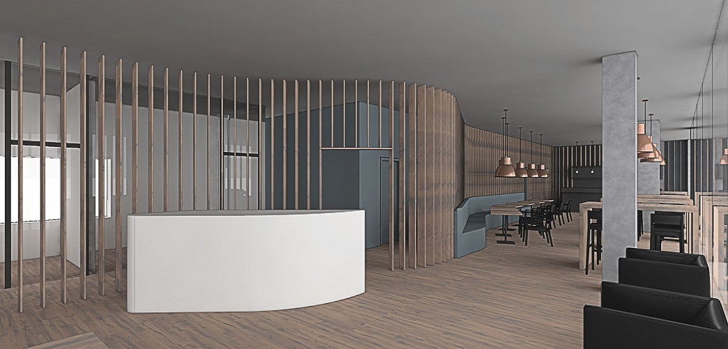 Umbau Raiffeisen Bank: Raiffeisen Lounge, Burgdorf